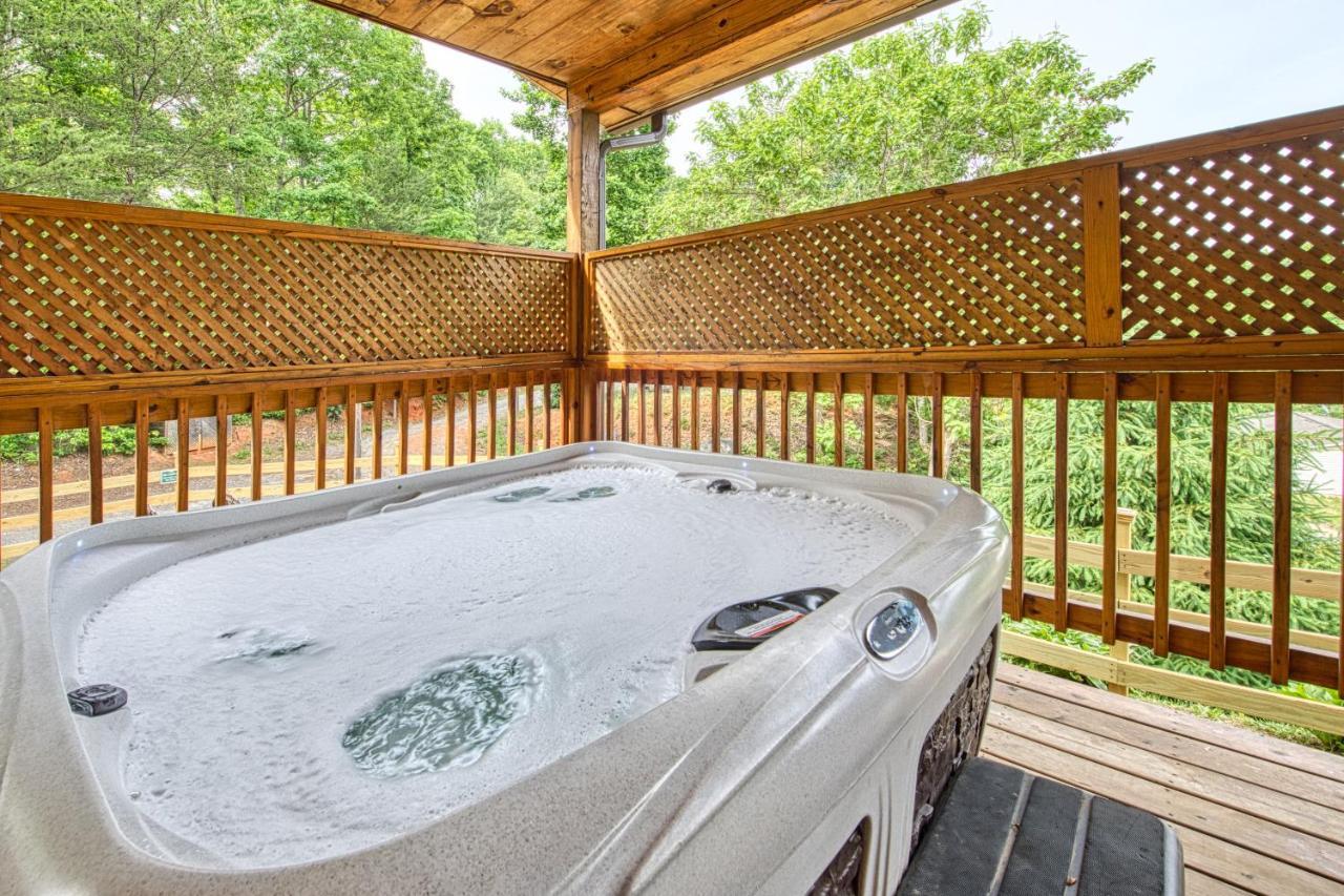 4 Bed 3 Bath Vacation Home In Bryson City Bagian luar foto